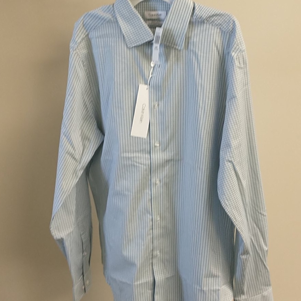 NWT calvin Klein dress shirt - Picture 2 of 5